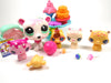 Littlest Pet Shop Polar Bear #2298 with Sweet Delight Babies with cute accessories - My Cute Cheap Store