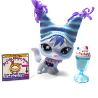 Littlest Pet Shop G7 Fox #241 with accessories My Cute Cheap Store