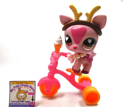 Littlest Pet Shop G7 Deer #158 with accessories My Cute Cheap Store