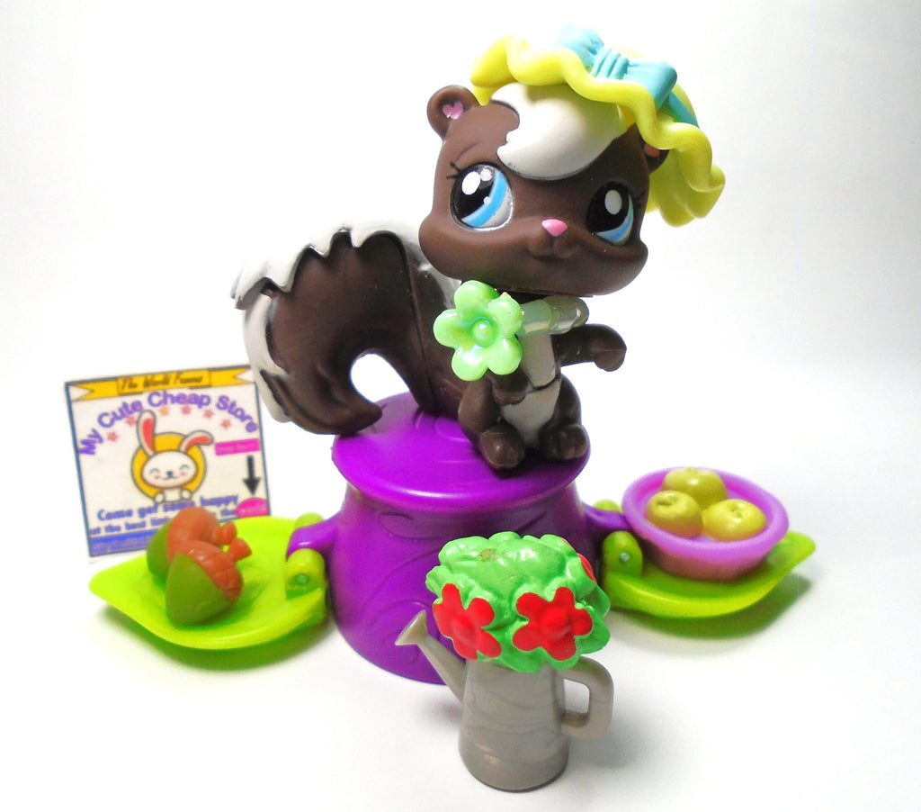 Littlest Pet Shop Squirrel #1749 with cute accessories My Cute Cheap Store