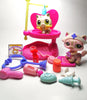 Littlest Pet Shop walking cat #1326 caring clinic set with kitten #100 My Cute Cheap Store
