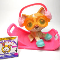 Littlest Pet Shop Around the World Husky #386 with accessories My Cute Cheap Store