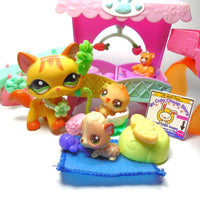 Littlest Pet Shop walking cat #1137 and Cutest Babies with accessories My Cute Cheap Store