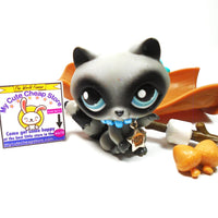 Littlest Pet Shop Raccoon #196 with accessories My Cute Cheap Store