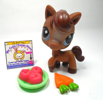 Littlest Pet Shop Horse #337 with accessories My Cute Cheap Store