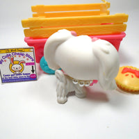 Littlest Pet Shop Maltese dog #65 with accessories My Cute Cheap Store