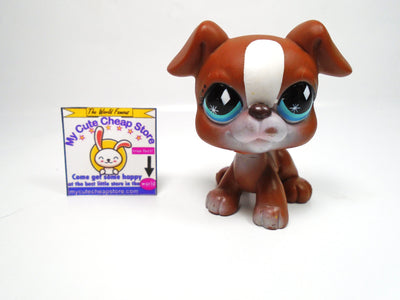 Littlest Pet Shop Boxer dog #83 My Cute Cheap Store