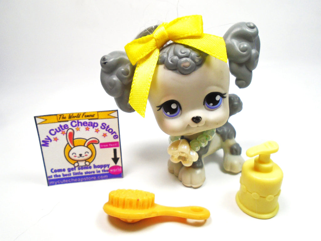 Littlest Pet Shop Poodle #292 with accessories My Cute Cheap Store