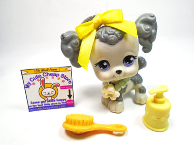 Littlest Pet Shop Poodle #292 with accessories My Cute Cheap Store