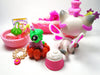 Littlest Pet Shop short hair cat #125 and fairy #2797 with cute accessories My Cute Cheap Store