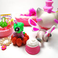 Littlest Pet Shop short hair cat #125 and fairy #2797 with cute accessories My Cute Cheap Store