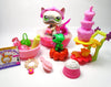 Littlest Pet Shop short hair cat #125 and fairy #2797 with cute accessories My Cute Cheap Store
