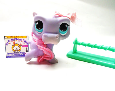 Littlest Pet Shop Ballerina Hippo #986 with accessories My Cute Cheap Store