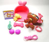 Littlest Pet Shop Chihuahua # 1623 with cute accessories