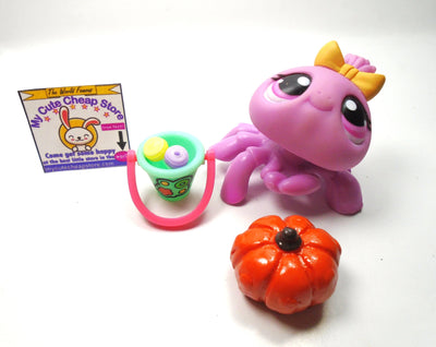 Littlest Pet Shop Halloween Spider #430 with accessories My Cute Cheap Store