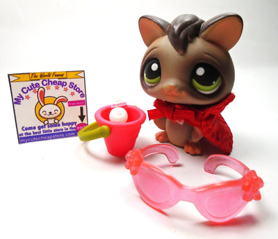 Littlest Pet Shop Halloween Sugar Glider #432 with accessories My Cute Cheap Store