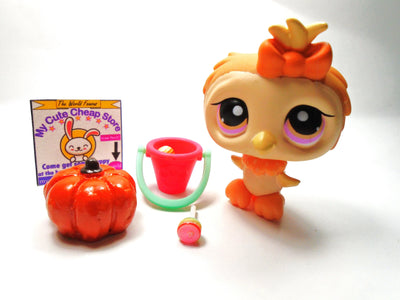 Littlest Pet Shop Halloween Owl #431 with accessories My Cute Cheap Store