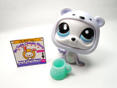 Littlest Pet Shop Seal #1076 with hat My Cute Cheap Store