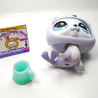 Littlest Pet Shop Seal #1076 with hat My Cute Cheap Store