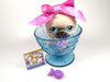 Littlest Pet Shop Persian cat #60 with accessories