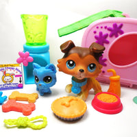 Littlest Pet Shop Collie #58 "Sage" with cute accessories My Cute Cheap Store