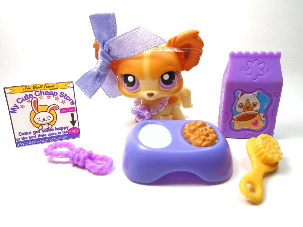 Littlest Pet Shop Chihuahua #96 with accessories My Cute Cheap Store