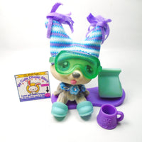 Littlest Pet Shop Husky dog #70 with accessories My Cute Cheap Store