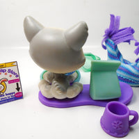 Littlest Pet Shop Husky dog #70 with accessories My Cute Cheap Store