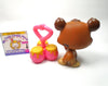 Littlest Pet Shop triplet bear #1556 with accessories My Cute Cheap Store