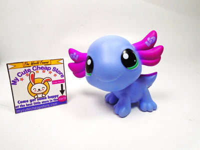 Littlest Pet Shop G7 series 1 purple Axolotl My Cute Cheap Store