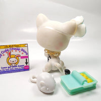 Littlest Pet Shop paw up flower cat #547 with accessories My Cute Cheap Store