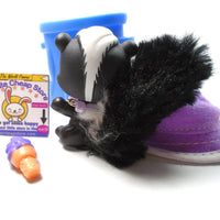 Littlest Pet Shop Fuzzy Tail Skunk #641 with cute accessories My Cute Cheap Store