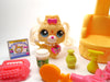 Littlest Pet Shop Maltese dog #2638 with cute accessories