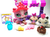 Littlest Pet Shop Persian cat # 3128 with cute accessories My Cute Cheap Store