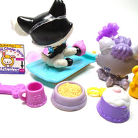 Littlest Pet Shop Husky dog #2246 and baby #1752 with accessories My Cute Cheap Store
