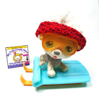 Littlest Pet Shop Husky dog #70 with accessories My Cute Cheap Store