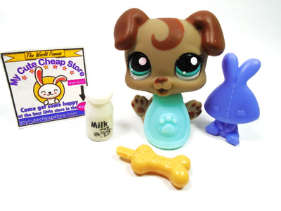 Littlest Pet Shop baby Boxer # 1197 with accessories My Cute Cheap Store