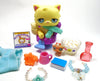 Littlest Pet Shop Rare Yellow Persian cat #527 with cute accessories My Cute Cheap Store