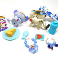 Littlest Pet Shop short hair cat # 5 with a cute mouse and accessories My Cute Cheap Store