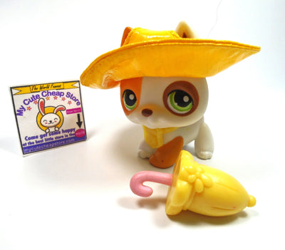 Littlest Pet Shop German Shepard #127 with accessories My Cute Cheap Store