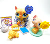 Littlest Pet Shop walking cat #1546 with a mouse #103 with cute accessories My Cute Cheap Store