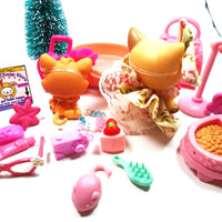 Littlest Pet Shop short hair cat #886 and kitten # 1371 with cute and unique accessories My Cute Cheap Store