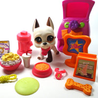 Littlest Pet Shop Great Dane #750 with accessories My Cute Cheap Store