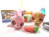 Littlest Pet Shop Cutest Babies Bunny and Hamster with cute accessories