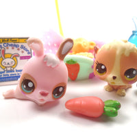 Littlest Pet Shop Cutest Babies Bunny and Hamster with cute accessories