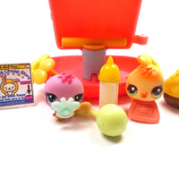 Littlest Pet Shop Cutest Babies Chick and Bird with cute accessories