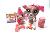 Littlest Pet Shop Rare Greyhound #1585 and mouse #1586 with cute accessories My Cute Cheap Store