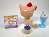 Littlest Pet Shop Sitting Cat #224 with accessories Authentic My Cute Cheap Store