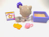 Littlest Pet Shop Grey Persian #251 with accessories Authentic My Cute Cheap Store