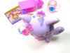 Littlest Pet Shop Rare Purple Deco Walking Cat with accessories authentic